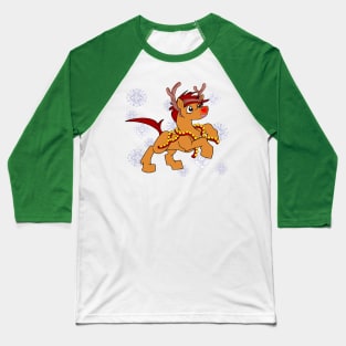 Chess the Red-Nosed Mustang Baseball T-Shirt